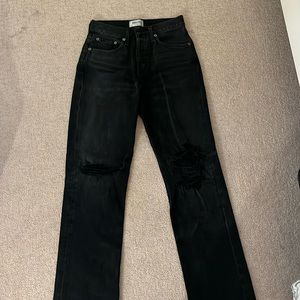 Agolde straight leg jeans size 25
